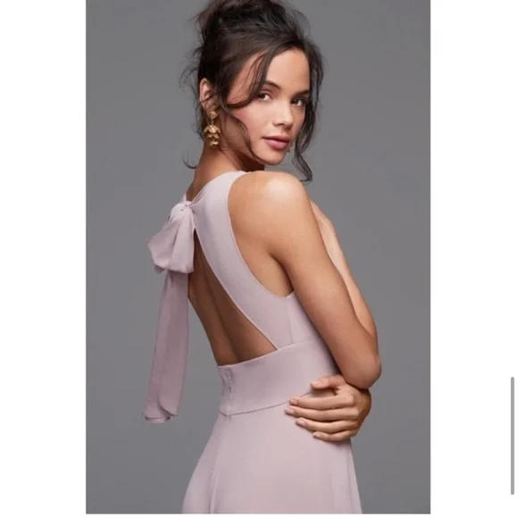 Watters & Watters Cameo (4503) Bridesmaid Dress in Mink Size 6 - Picture 15 of 15